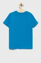 Detské bavlnené tričko Jack & Jones modrá
