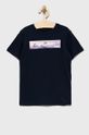 námořnická modř Dětské bavlněné tričko Jack & Jones Chlapecký