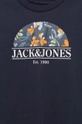 Dječja pamučna majica kratkih rukava Jack & Jones  100% Pamuk