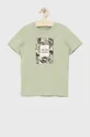 πράσινο Παιδικό βαμβακερό μπλουζάκι Jack & Jones Για αγόρια
