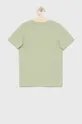 Detské bavlnené tričko Jack & Jones zelená
