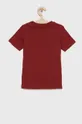 Jack & Jones t-shirt bawełniany dziecięcy czerwony