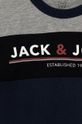tmavomodrá Detská bavlnená súprava Jack & Jones