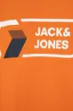 Dječja pamučna majica kratkih rukava Jack & Jones narančasta