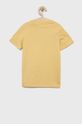 Dětské bavlněné tričko Jack & Jones žlutá