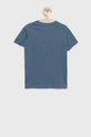 Jack & Jones t-shirt bawełniany dziecięcy niebieski