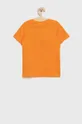Dětské bavlněné tričko Jack & Jones oranžová
