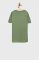 Παιδικό βαμβακερό μπλουζάκι Jack & Jones πράσινο
