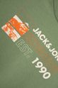 Dětské bavlněné tričko Jack & Jones  100% Bavlna