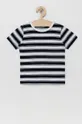 mornarsko modra Tom Tailor bombažna otroška majica Fantovski