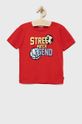 červená Dětské bavlněné tričko Tom Tailor Chlapecký