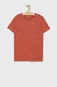 красный Детская хлопковая футболка Tom Tailor Для мальчиков