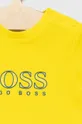 Παιδικό μπλουζάκι Boss  Υλικό 1: 100% Βαμβάκι Υλικό 2: 96% Βαμβάκι, 4% Σπαντέξ