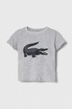 Lacoste maglietta per bambini prodotto per bambini grigio TJ2910