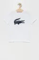λευκό Παιδικό μπλουζάκι Lacoste Για αγόρια