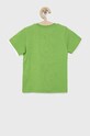 Dětské bavlněné tričko Birba&Trybeyond 999.44082.00. zelená SS22