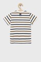 Birba&Trybeyond tricou de bumbac pentru copii 999.44078.00. alb SS22