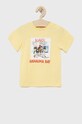 Birba&Trybeyond tricou de bumbac pentru copii print galben 999.44101.00.
