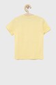 Birba&Trybeyond tricou de bumbac pentru copii 999.44101.00. galben SS22