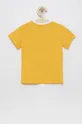 Дитяча бавовняна футболка Birba&Trybeyond жовтий
