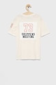 Chłopiec Birba&Trybeyond t-shirt bawełniany dziecięcy 999.44452.00.134.176 beżowy