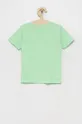Дитяча бавовняна футболка Tom Tailor зелений