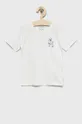 Otroška bombažna kratka majica Tom Tailor bela