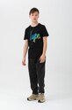 Dětské bavlněné tričko Hype ZVLR.018 černá SS22
