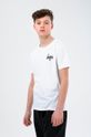 Hype t-shirt bawełniany dziecięcy (3-pack) biały