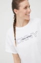 biały Dkny t-shirt bawełniany DP1T8483