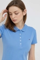 niebieski Tommy Hilfiger polo