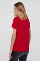 Oblečenie Bavlnené tričko Tommy Hilfiger WW0WW28682.PPYY červená