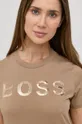 Boss T-shirt bawełniany 50464505 100 % Bawełna