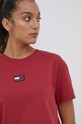 Tommy Jeans tricou rosu DW0DW10404.PPYY