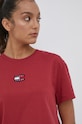 Tommy Jeans t-shirt DW0DW10404.PPYY czerwony DW0DW10404.PPYY