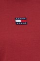 Tommy Jeans t-shirt DW0DW10404.PPYY DW0DW10404.PPYY czerwony