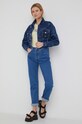 Tričko Tommy Jeans DW0DW12001.PPYY žltá SS22