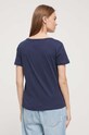 Хлопковая футболка Tommy Jeans DW0DW11458.PPYY розовый