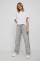 Calvin Klein Jeans T-shirt bawełniany J20J217710.PPYY biały