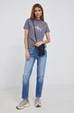 Tričko Calvin Klein Jeans J20J217714.PPYY sivá SS22