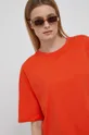 pomarańczowy Noisy May t-shirt bawełniany