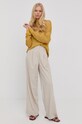 Patrizia Pepe pulover subtiri aur 2K0108.K028A