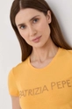 żółty Patrizia Pepe t-shirt