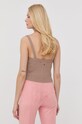 Odzież Guess top W2GZ02.Z2Z80 brązowy