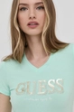 zielony Guess t-shirt W2GI05.J1300