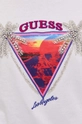 Βαμβακερό μπλουζάκι Guess Γυναικεία