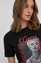 Хлопковая футболка Guess Женский