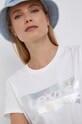 Levi's T-shirt bawełniany biały 17369.1749