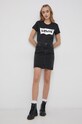 Βαμβακερό μπλουζάκι Levi's 17369.1750 μαύρο SS22