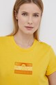 Levi's t-shirt bawełniany żółty 17369.1753